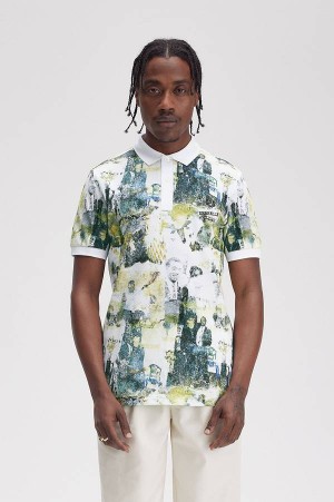 Multicolor Fred Perry Never Far From Home Fred Perry Shirt | FP69903